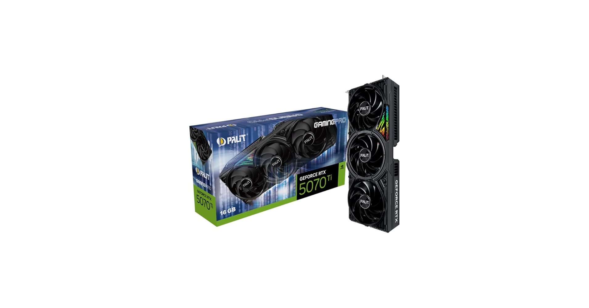 Amazon.com: Palit GeForce RTX 5070 Ti GamingPro (16GB GDDR7/PCI